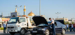 حمل خودرو به تعمیرگاه‌ مجاز در مشهد | امداد خراسان رضوی ۲۴ ساعته